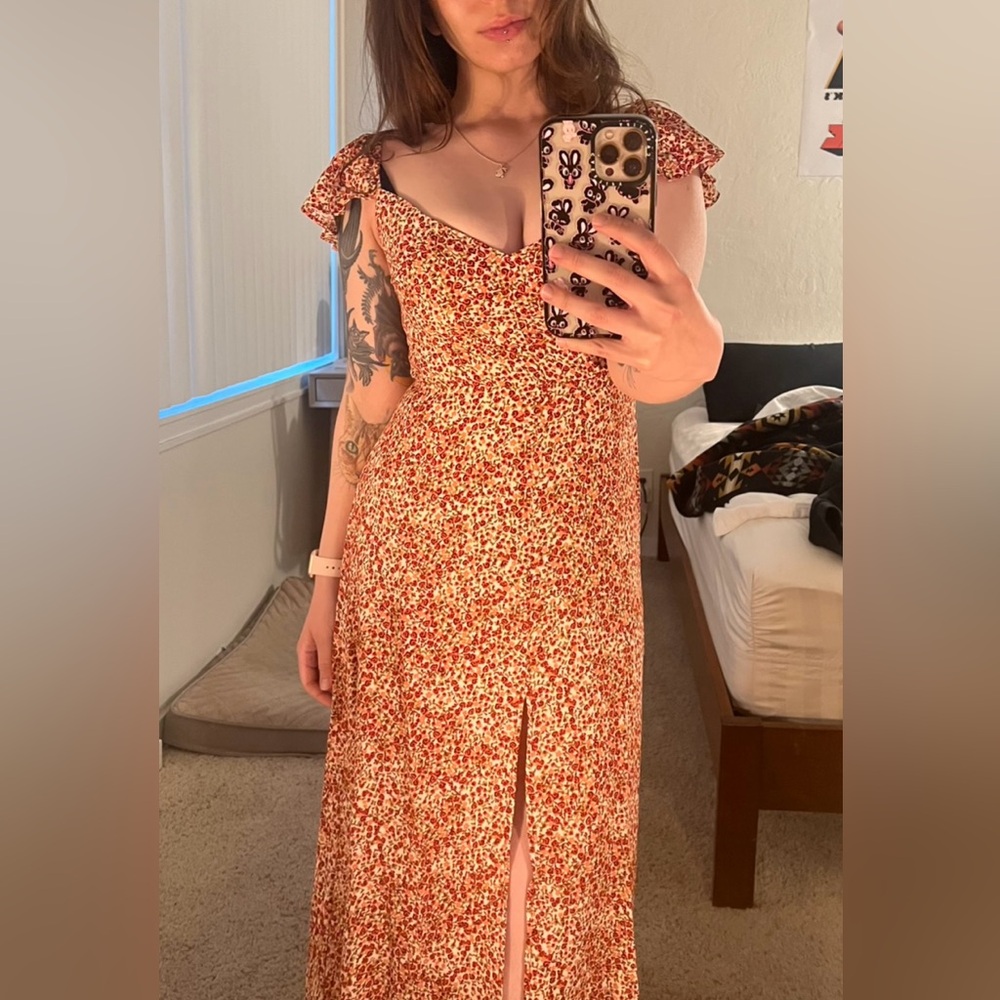 Reformation Petite Baxley Dress